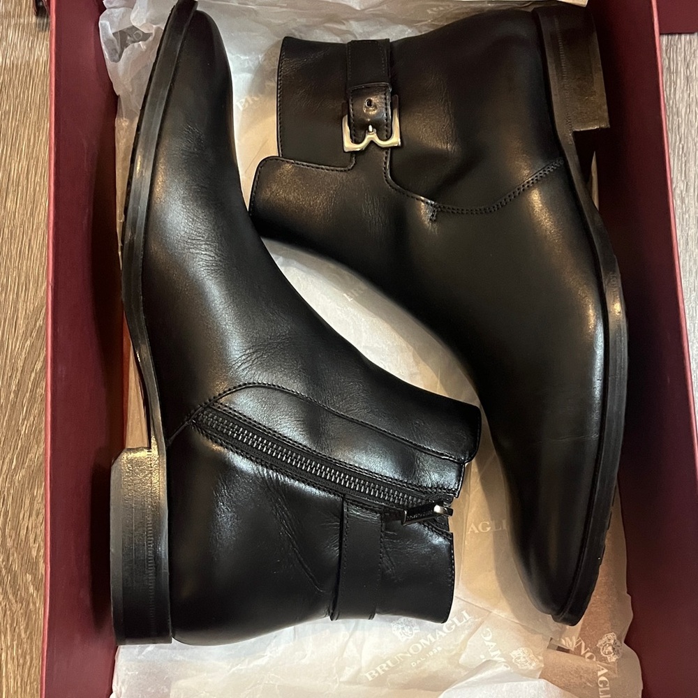 Bruno Magli® Angiolini  Black Men's Boots